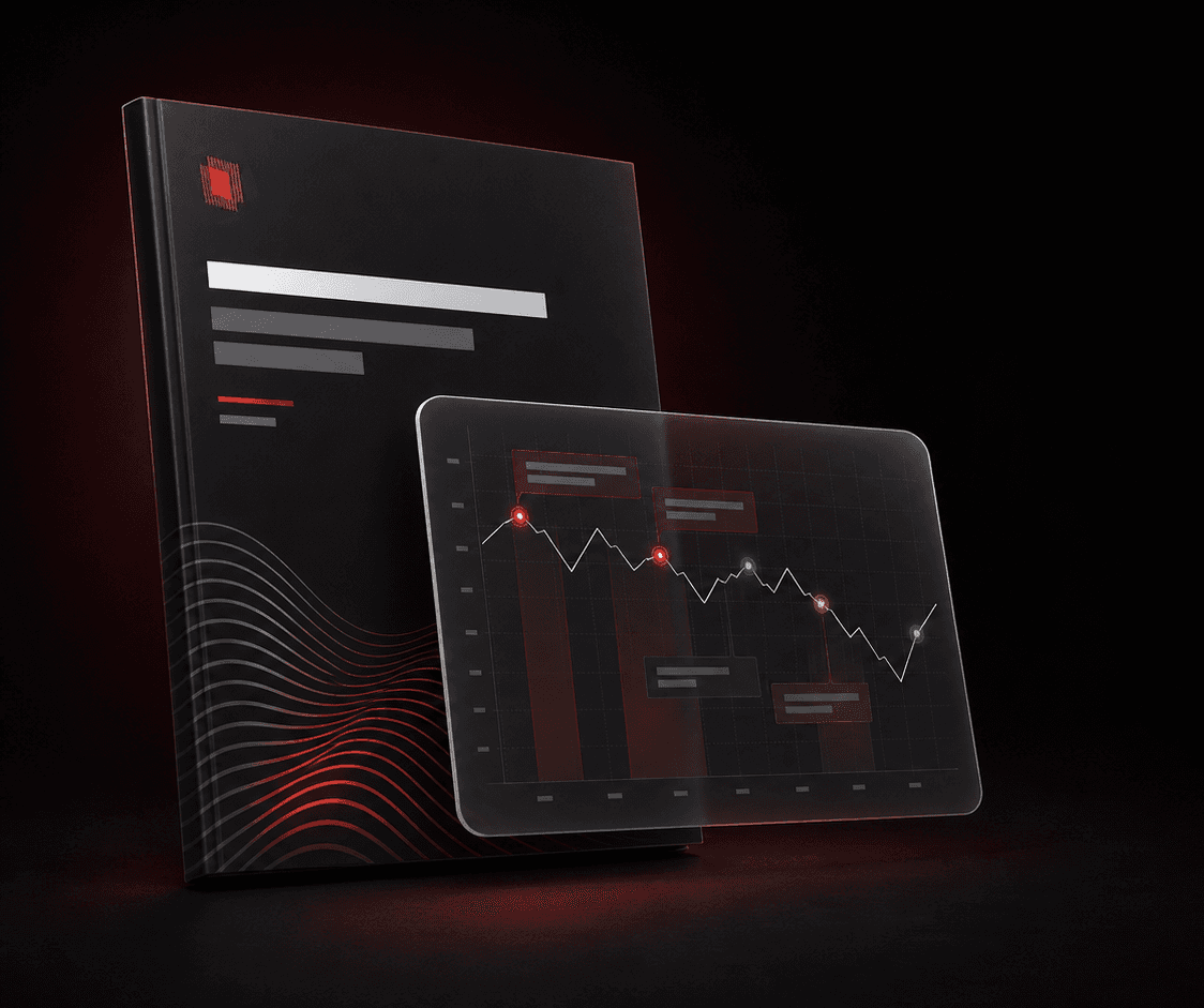Ilustrasi market report Inflasheep yang menyaring noise pasar menjadi arah strategi yang lebih jelas.